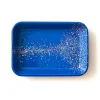 Kapka Enamel Splatter Fest Enamel Roasting and Serving Dish, Cobalt Blue Sale