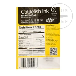 Nortindal Squid Ink' Sachets - Cuttlefish Ink Online