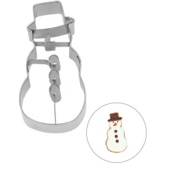 Birkmann Stainless Steel Snowman Cookie Cutter, 8cm Best