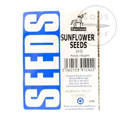 Centaur Sunflower Seeds, 1kg Clearance