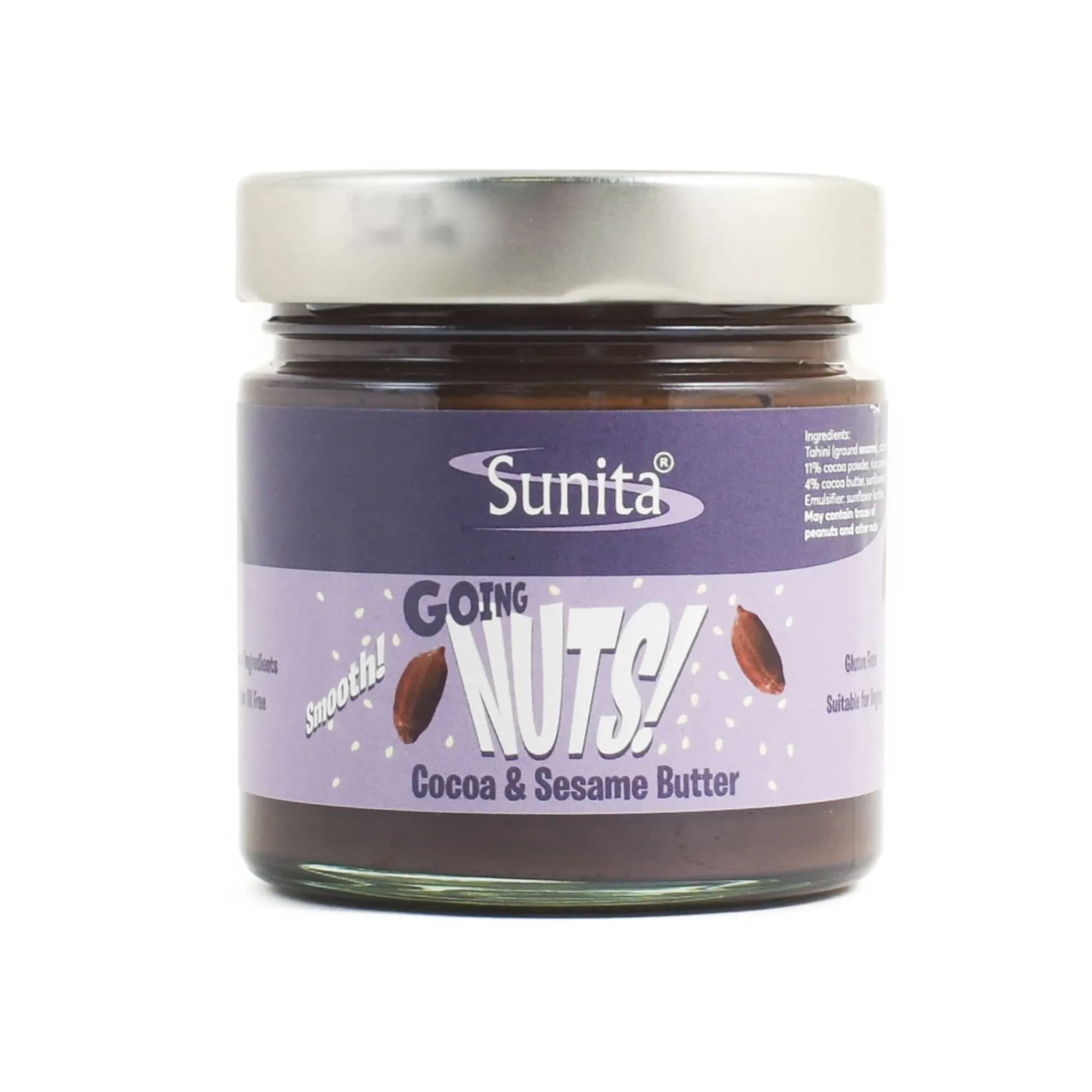 Sunita Cocoa & Sesame Butter, 220g Outlet