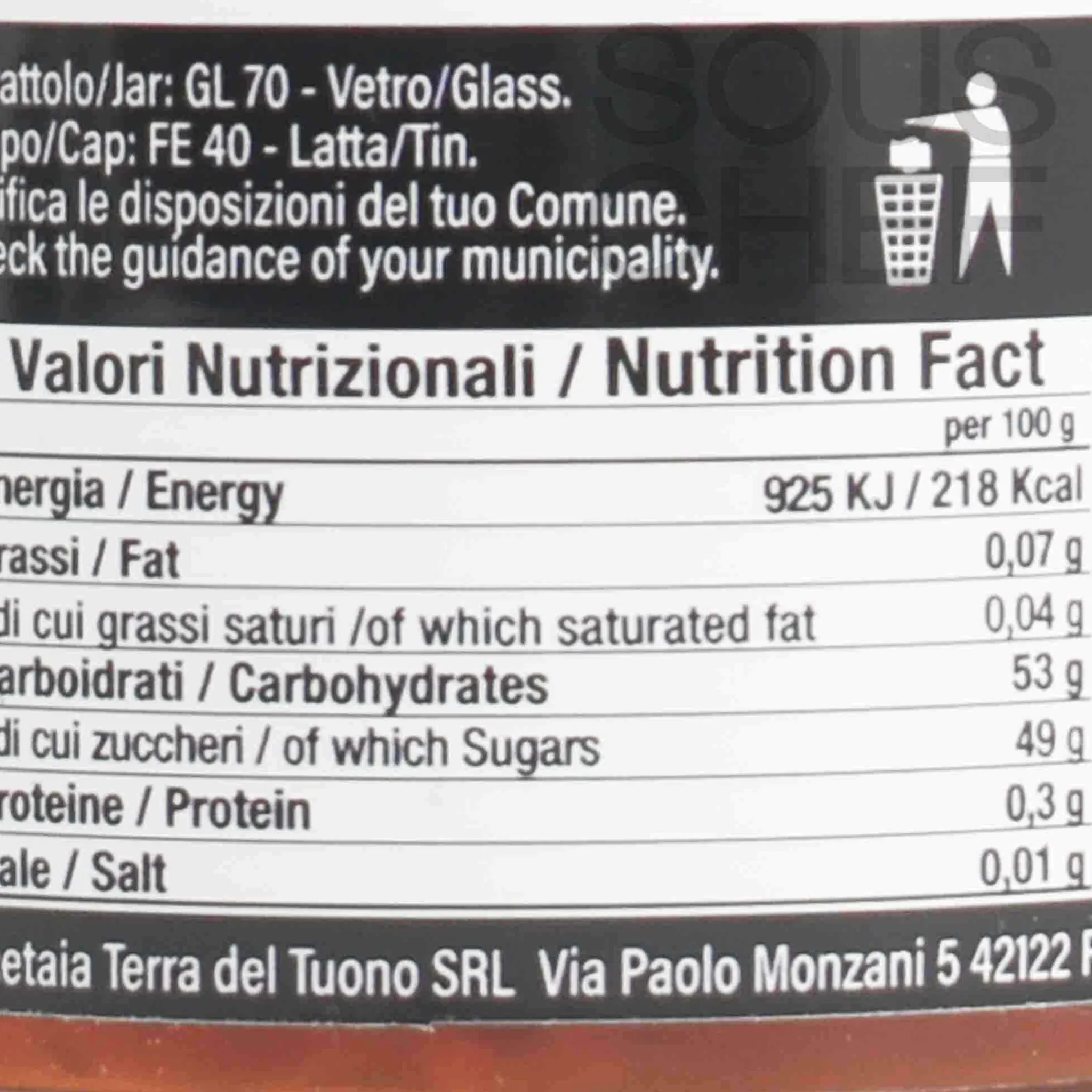 Terra Del Tuono Sweet Chilli and Lemon Gourmet Spread, 150g Best