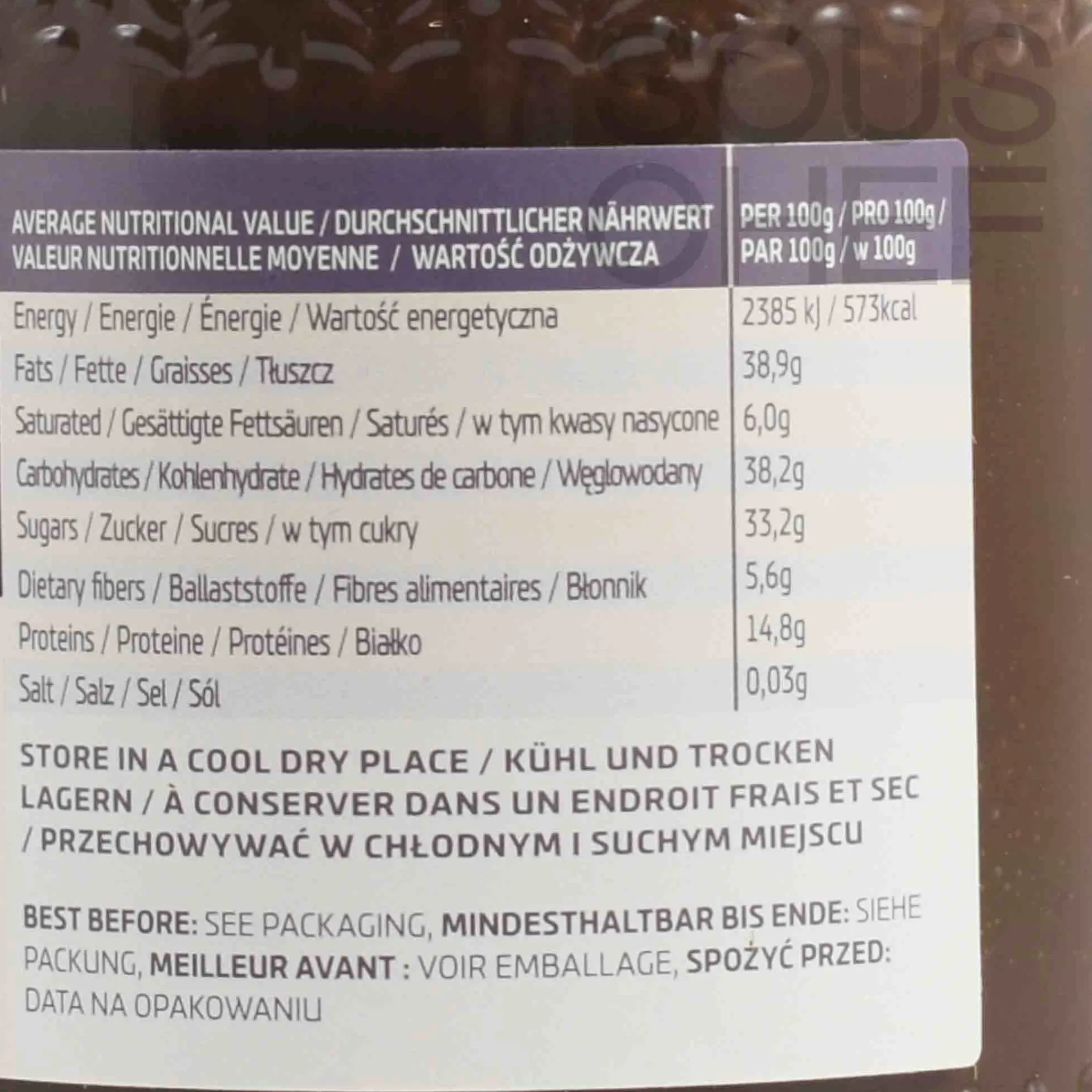 Olympos Tahini Spread with Chocolate, 300g Outlet