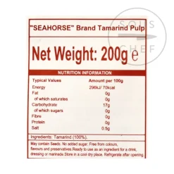Panda Brand Tamarind Pulp, 200g New