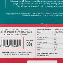 Tempus Smoked Coppa (Capocollo), 60g Best