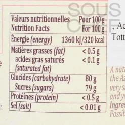 Terre Exotique Agave Syrup, 250ml Outlet