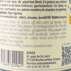 Terre Exotique Black Sao Tome Pepper, 60g Hot