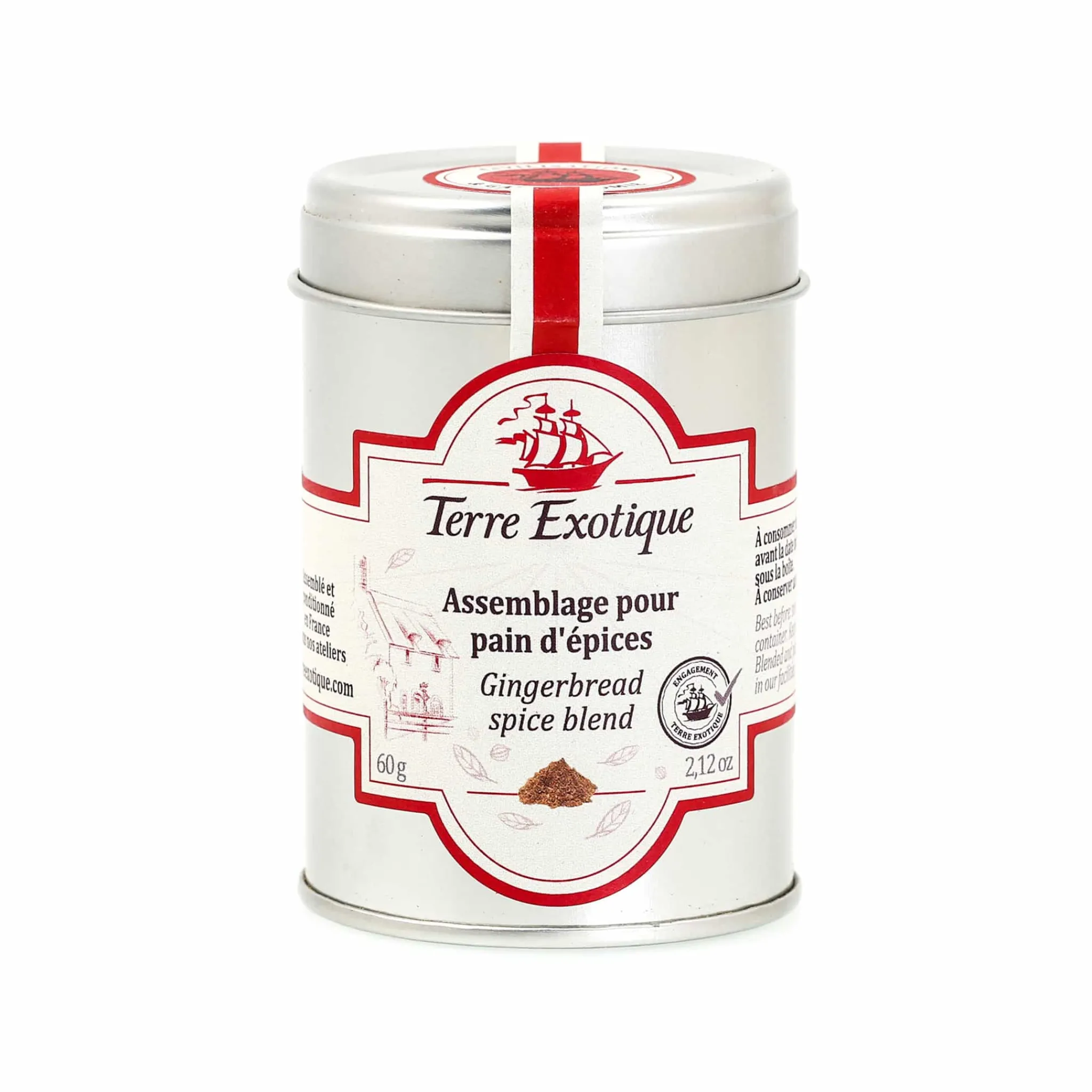 Terre Exotique Gingerbread Spice Blend, 60g New