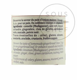 Terre Exotique Gingerbread Spice Blend, 60g New