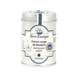 Terre Exotique Red Kampot Pepper PGI, 50g Sale