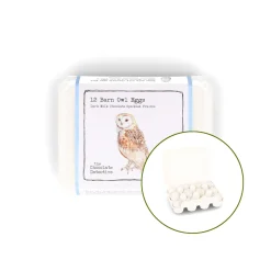 Chocolate Detective The 12 Barn Owl Chocolate Eggs, 150g