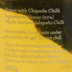 The London Honey Co Smoked Chipotle Honey, 250g Hot
