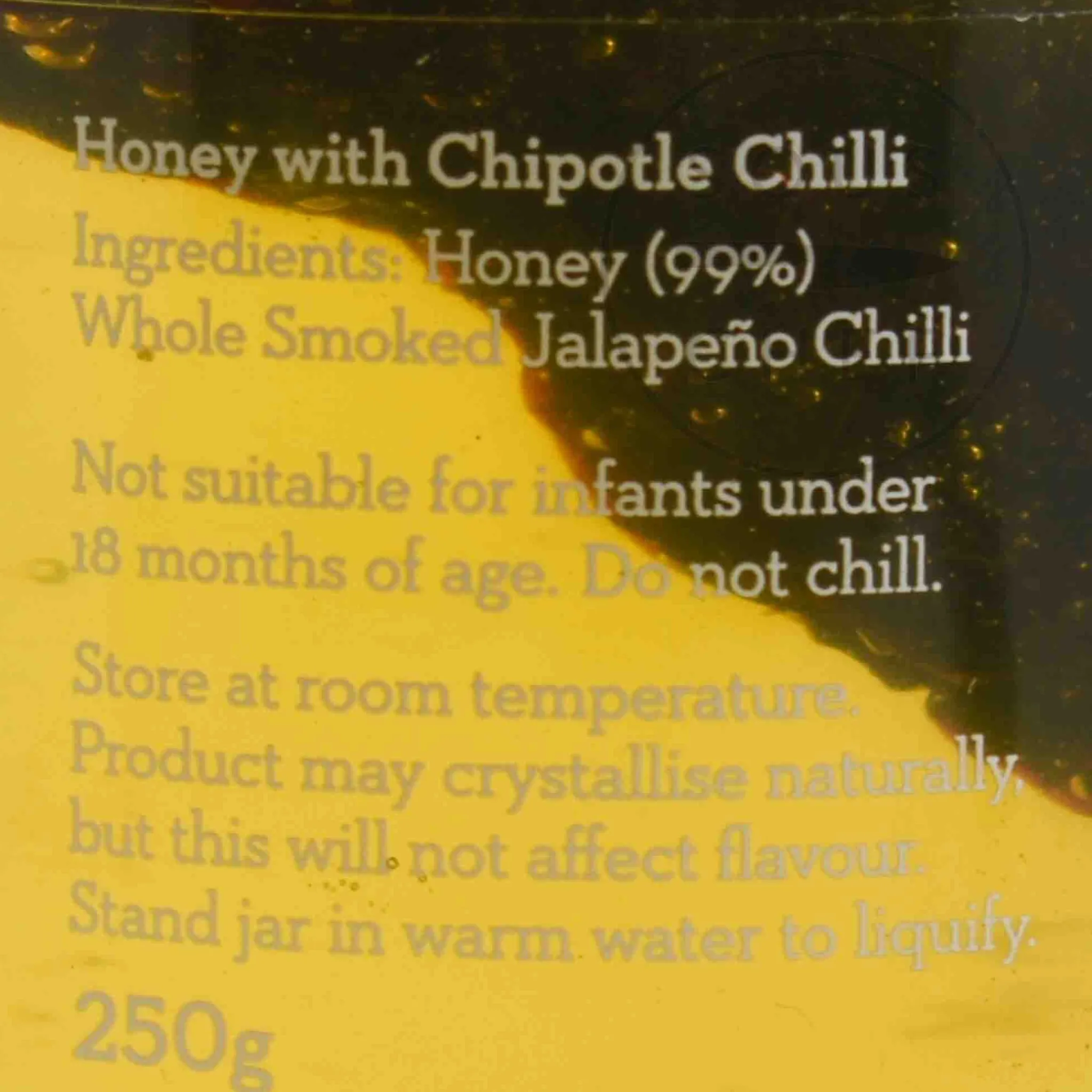 The London Honey Co Smoked Chipotle Honey, 250g Hot