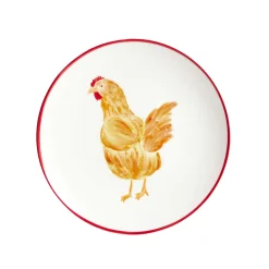 The Platera Conchi Chicken Porcelain Side Plate, 21cm Sale