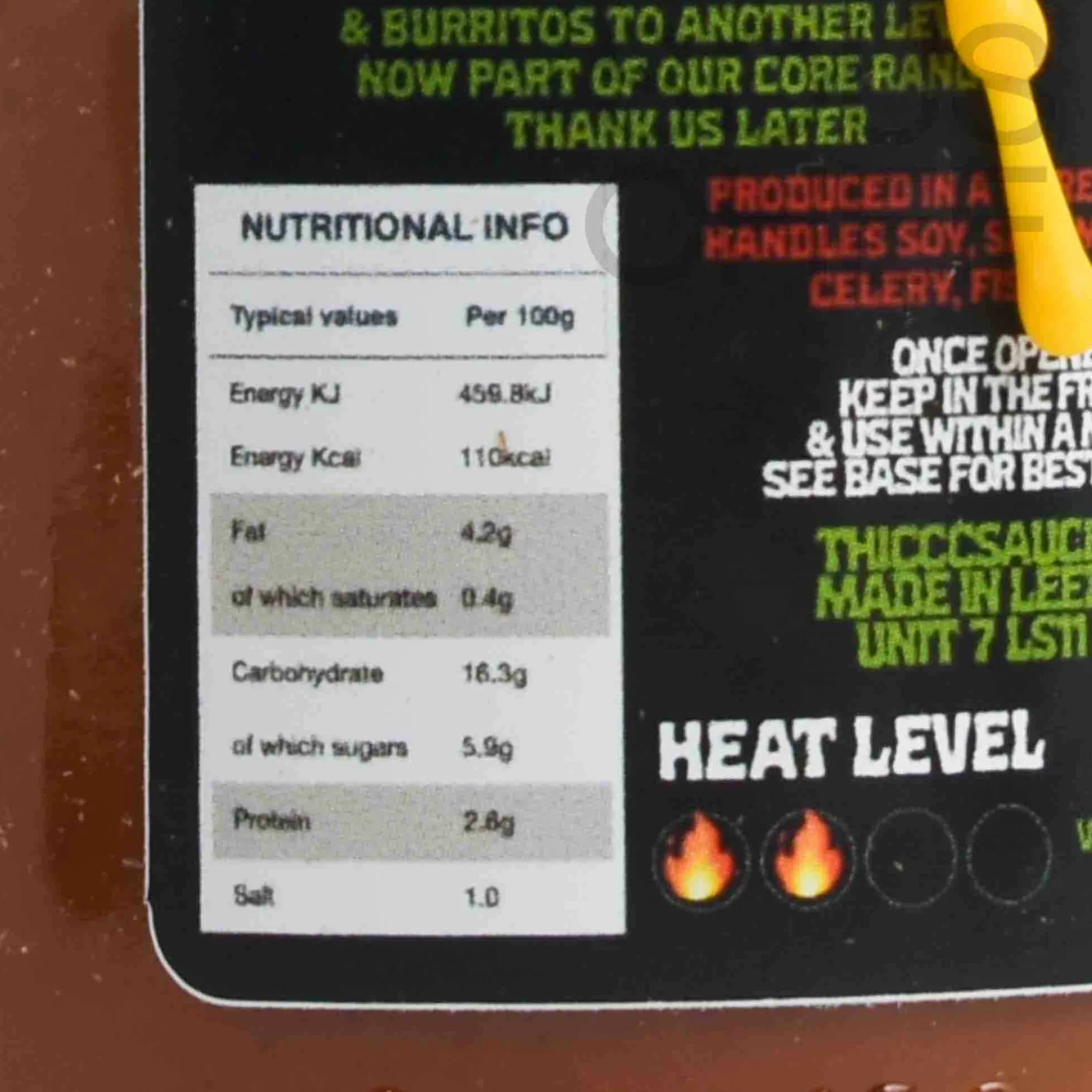 Thiccc Sauce Cholo Mole Hot Sauce, 150ml New