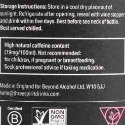 Three Spirit Drinks Blurred Vines Spark 0% Sparkling Rose Wine, 750ml Discount