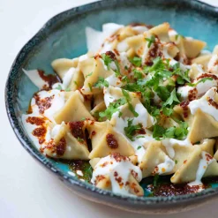 Kiji Stoneware & Ceramics Turquoise Large Round Dish, 21.5cm dia x 4cm high Best