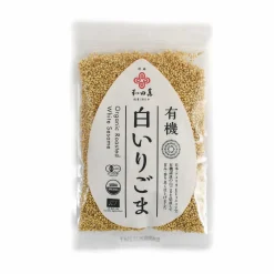 WADAMAN Umami Organic White Roasted Sesame Seeds, 50g Clearance