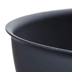 Unilloy Black Japanese Lightweight Cast Iron Wok, 31cm Clearance