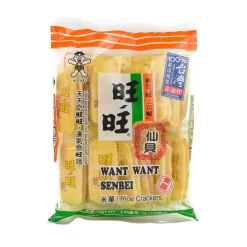 Want Want Senbei Rice Crackers, 112g Clearance