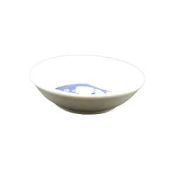 Chinese Tableware White & Blue Carp Sauce Dish, 7.5cm Discount