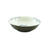 Chinese Tableware White & Blue Carp Soup Bowl
