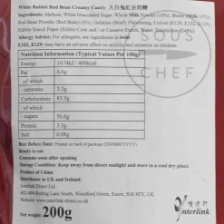 White Rabbit Red Bean Creamy Candy, 200g Online