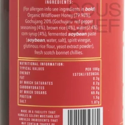 Wilderbee Gochujang Hot Honey, 350g Online