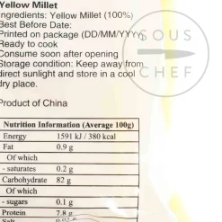 Honor Yellow Millet, 454g Hot