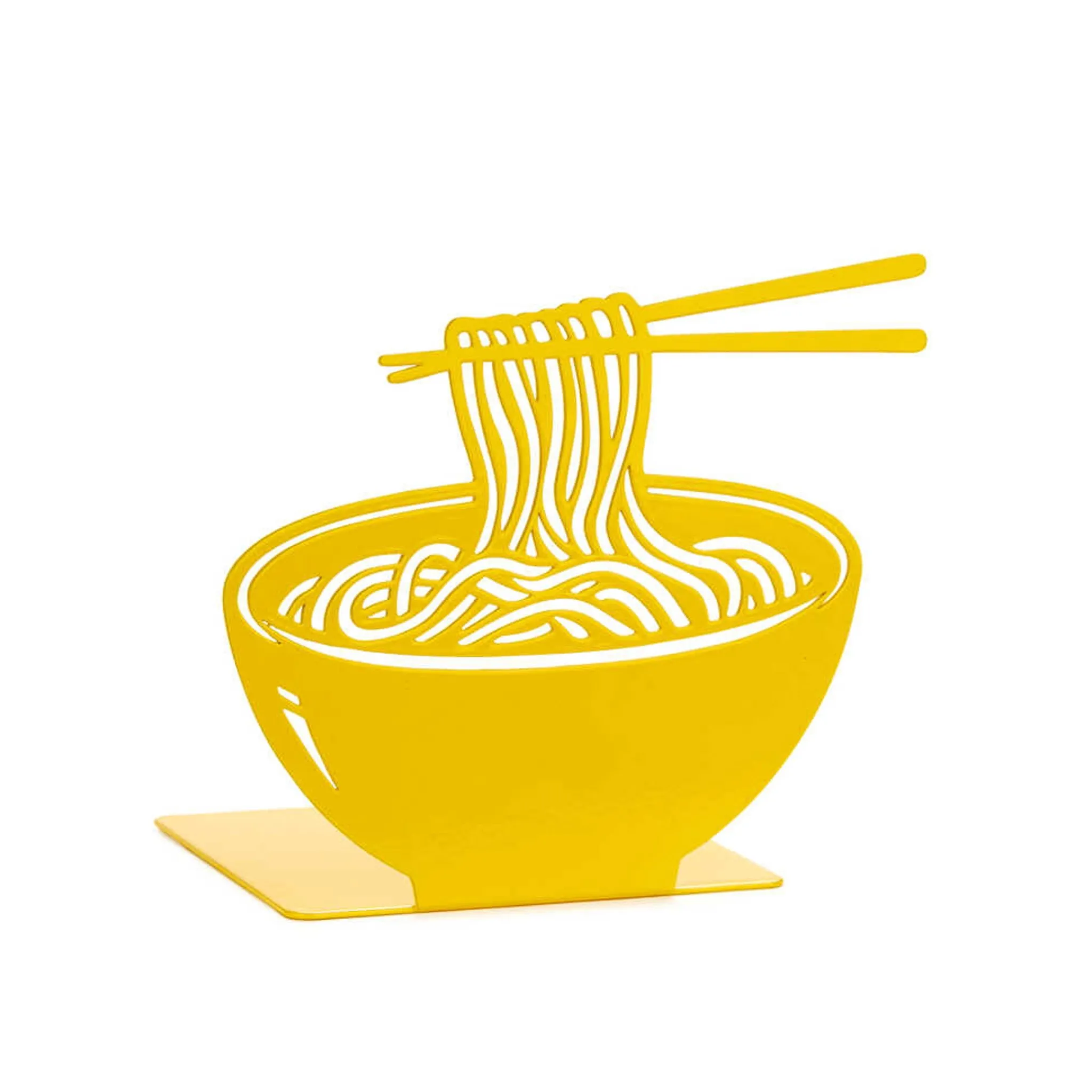 Balvi Yellow Ramen Metal Bookend Discount